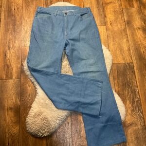 Vintage Levis Orange Tab Mens‎ Skosh More Room Size 34 Mens Light Wash